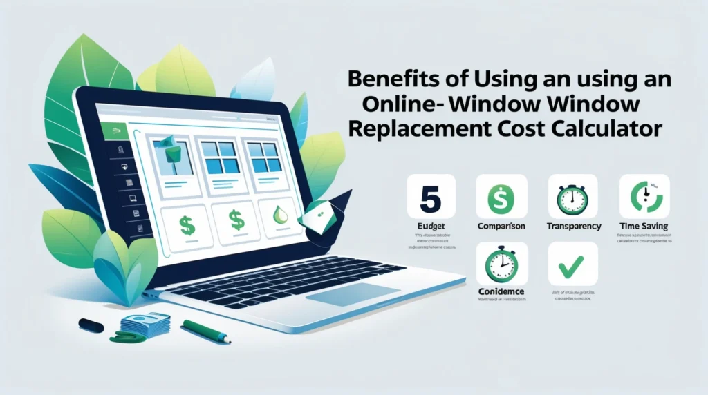 Benefits of Using an Online Window Replacement Cost Calculator