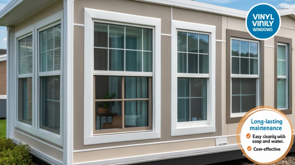 Benefits of vinyl replacement windows for mobile homes