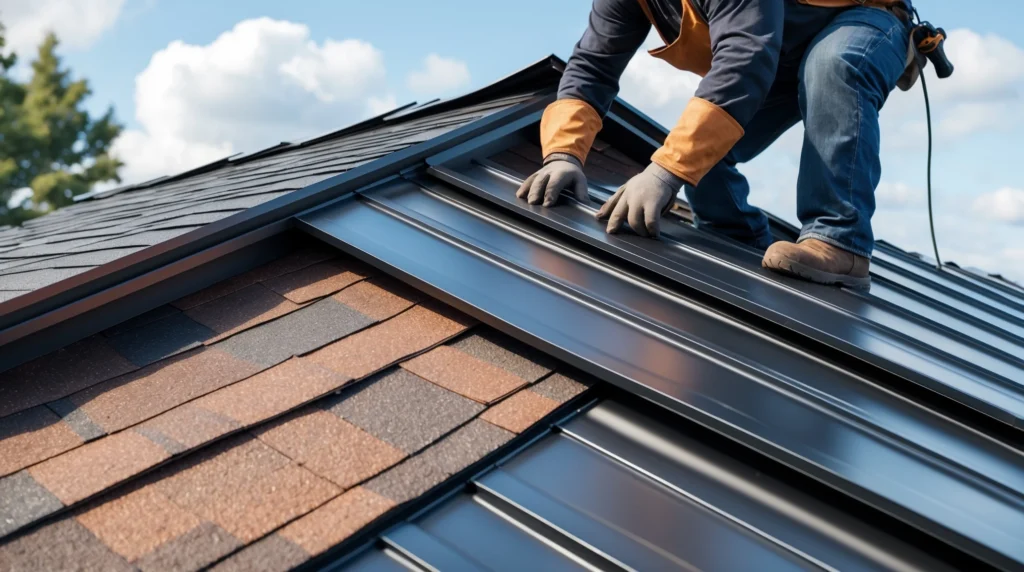 Can a Metal Roof Be Installed Over Shingles?