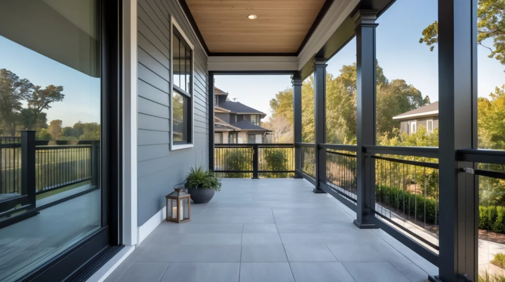 Modern Front Porch Railing Ideas for a Sleek Look