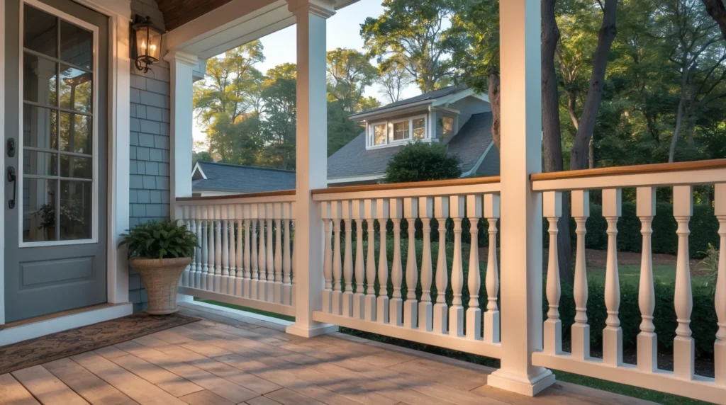Safety and Code Considerations in Porch Railing Construction